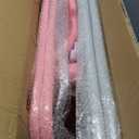 3-in-1 Toddler Swing Set, Indoor & Outdoor Baby Swing Heavy Duty Swing Set with Foldable Metal Stand for Aged 6 Months to 10 Years Old, Easy to Assemble and Store (Pink)