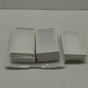 SEE SPRING 12 Pack Shoe Storage Box, Clear Plastic Stackable Shoe Organizer for Closet, Space Saving Foldable Shoe Rack Sneaker Container Bin Holder (Large Fit Size 9)