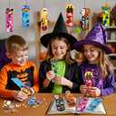 Halloween Crafts for Kids, 24 Pack Foam DIY Halloween Bookmarks Craft Kit, Ideal Halloween Party Favors,Trick or Treat Gifts,Classroom Activity Supplies