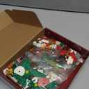 20 Packs Christmas Ornaments Building Set,Hanging Christmas Tree Wreath Santa Snowman Gingerbread Reindeer Snowflake Sleigh Building Kits, Xmas Gifts Stocking Stuffer Toys for 6-14 Kids Girls Boys