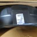 Rough Country Rear Wheel Well Liners for Ford F-150 2WD/4WD (2021-2026) - Heavy-Duty Black HDPE Inner Fender Guards, Made in USA
