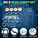 HS26357PT Head Gasket Set for 2.7L Engine, Compatible with 2005-2020 Toyota Tacoma 2010 4Rrunner, Replace# HGS954 11115-75050