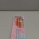 Misssix French Gel Nail Tips, 150Pcs Red French Tip Press on Nails Long Square, No Need to File Tips Pre-lasting, Fake Nails for Nail Art DIY 15 Sizes