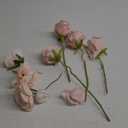 Fork Rose Simulation Flower, Wedding Flower Decoration-B,Artificial Flowers for Decoration,Hanging Plants Garden Porch
