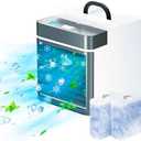 Portable Air Conditioner with Upgraded Ice Cooling Technology Leak-Proof Mini Personal Air Cooler with 3 Speeds for Room Office Bedroom Tent