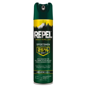 Repel Insect Repellent Sportsmen Formula 25% DEET, Aerosol, 6.5 Ounces