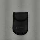 1Pcs Car Key Signal Blocker Pouch, Black Pouch for Car Keys, Keyless Signal Blocking Key Case, RFID Blocker Bag for Car Security
