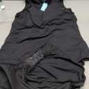 Aqua Eve Women's High Neck Tankini Swimsuits - Two Piece Tummy Control Bathing Suits Modest Swimwear 2025 (Medium, Black)