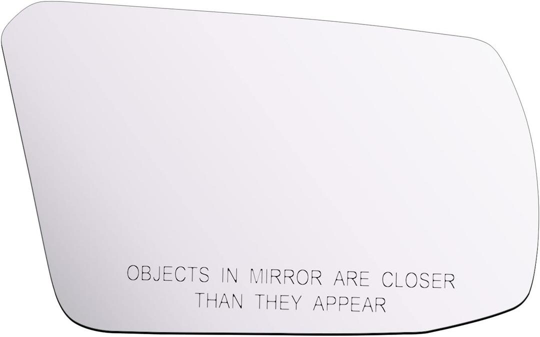 ReYee Passenger Right Side Mirror Glass fit for 2007 2008 2009 2010 2011 2012 Nissan Altima Replacement No Backplane Convex Including Adhesive