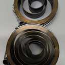 Uxcell Drill Press Spring Drill Press Quill Feed Return Coil Spring Assembly Spring Steel Chemical Blackening Finish 1800mm Expand Long 64 X 19 X 0.7mm 2 Pcs