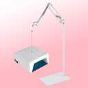 UV Light for Feet, Only Bracket for Foot UV Light, Pedicure Lamp with Stand Adjustable Directionand and Angle, Lamp and Stand Can Be Separated, Foot Floor Lamp for Gel Nails (Only Bracket)