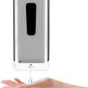 Automatic Hand Sanitizer Dispenser, Jewaytec 1000ML Wall Mounted Stainless Soap Dispenser Touchless Auto Liquid Dispenser for Office, Home, Restaurant