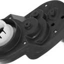 SHENGLE 24V 30000RPM Gearbox for Power-Wheels Small Axle Hole, 24 Volt Motor with Gear Box for Kids Ride On Car Parts