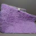 Suchtale Large Extra Soft and Absorbent Shaggy Bath Mat (24 x 60, Lavender) Machine Washable Microfiber Non Slip Bath Mat for Bathroom Floor