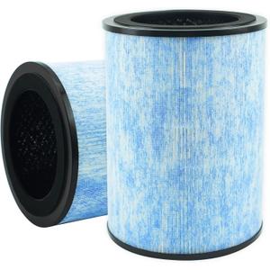 2 Pack AP300 Replacement Filters Compatible with Instant AP300, Pre Filter and H13 Grade Filter and High Efficiency Activated Carbon Filter