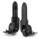 Zoofen Luggage Replacement Wheels 2 pcs Luggage Rear Wheels Suitcase Repair Kit(ZD-011)