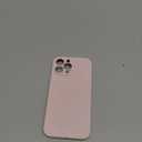 FireNova Designed for iPhone 13 Pro Max Case, Silicone [Camera Protection] Phone Case with [2 Screen Protectors], Soft Anti-Scratch Microfiber Lining Inside, 6.7 inch, Chalk Pink