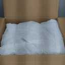 Hobestluk Giant Bean Bag Chair Lazy Floor Sofa, Memory Foam Fireside Sofa for Adults, Big Beanbag Faux Leather Armless Chair for Living Room Bedroom Dorm Office (Light Grey, Single)