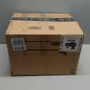 Serta Hotel Collection Pillows King Size Set of 2 White Goose Feather Down Fiber Gusseted 100% Cotton Pillow for Back, Stomach or Side Sleepers