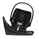 Cybex Aton G  Infant Car Seat with Linear Side-Impact Protection, 11-Position Headrest, SensorSafe & Safelock Base, Moon Black