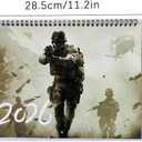 2 x 2026 Calendar Monthly Planner, 2026 Wall Calendar, Calendar 2025-2026, Calendar that Honors the Military