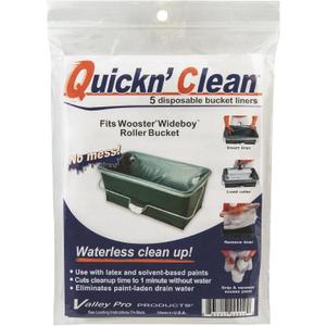 Wooster 221011 R472 Quickn Clean Wideboy Bucket Liner (5 Pack)