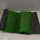 XLX TURF Green Artificial Grass Table Runner for Sport Golf Spring Summer Party Decorations - 12 x 36 Inches Short Fake Grass Crafts Table Centerpiece Wedding Baby Shower