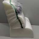 Chic Threads Dog Stairs for Small Dogs, 3Step Dog Stairs for High Beds and Couch, Pet Steps for Small Dogs and Cats，NonSlip Stable Indoor Dog Steps  56.9D x 39.9W x 39.9H centimetres