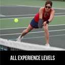 Gorilla Gear USAPA Approved Pickleball Starter Set, Fiberglass Paddles with Bag and Balls, Indoor Outdoor Court Use, Comfortable Racket Grip, Oversized Sweet Spot Pickle Ball Paddle for Men, Women (Black)