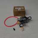PZ30 Carburetor for 125cc 150cc 200cc 250cc 300cc ATV Dirt Bike Go Kart, 30mm Cable Choke Carb with Fuel Filter and Red Fuel Line and Gasket