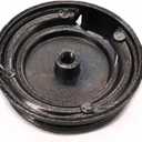 binifiMux 8 Pack Ring Drop Vintage Pulls for Cabinet Dresser Drawer Bookshelves Bronze Tone 37mm Diameter, European Style