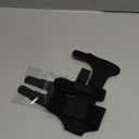 Abaadlw Trigger Finger Splint 2 Pcs, Adjustable Index Finger Splint, Finger Splint Middle Finger, Ring Finger Splint, Pinky Finger Splint,Hand Brace (Black-B1-2)