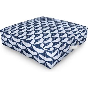 Deny Designs Outdoor Floor Cushion, White