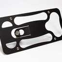 CravenSpeed Platypus License Plate Mount Compatible with Volkswagen Golf R and GTI 2018-2021 | No Drilling | Installs in Seconds | Made of Stainless Steel & Aluminum | Made in USA