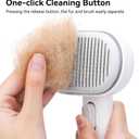 Aumuca Cat Brush for Shedding, Cat Brushes for Indoor Cats, Cat Brush for Long or Short Haired Cats, Cat Grooming Brush Cat Comb for Kitten Rabbit Massage Removes Loose Fur
