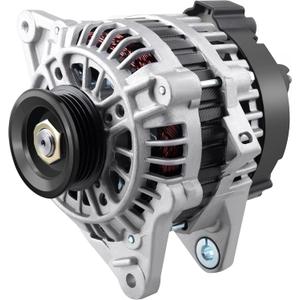 New Alternator Compatible for Hyundai Accent 2006-2009 1.6L for Tiburon 2004-2007 2.0L for Tucson 2006-2009 2.0L, 90AMP/12 Volt Alternator AVA0048 113657 37300-22650 2655023