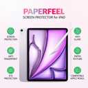 SIELO 2 PACK Paperfeel Screen Protector for iPad, Paperlike, Anti Glare, Anti-Fingerprint [iPadPro 11inch 7th(M4, 2024)]