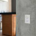 Faith White Double Light Switch (2-Pack) | Two Single-Pole Wall Light Switches in 1-Gang Fixture | 15-Amp Duplex Toggle Switches for Home Improvement | Grounding Screw & Matching Wall Plate Included
