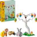 LEGO Easter Bunny and Chick Egg Hunt Building Toy for Girls & Boys - Springtime Pretend Playset for Kids, Ages 8+ - Basket Stuffer or Gift Idea for Easter, Birthdays, & Special Occasions - 40808