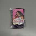 2 x Purple Braiding Hair 24 Inch Long Pre Stretched Hair Straight Yaki Texture Synthetic Hair Extensions Softness, 2 Packs