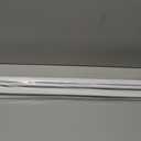 LazBlinds No-Drill Cordless Zebra Blinds - Dual Layer Light Filtering & Room Darkening, Free-Stop Lift, Easy Install, Day & Night Privacy with Valance for Window 33" W x 72" H, White
