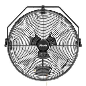 Fotrix 20 Inch Industrial Wall Mount Fan, 3-Speed Oscillating Fan, Max 4650 CFM High Velocity Design, Perfect for Outdoor, Warehouse, Commercial, Residential, Greenhouse, Workshop, Patio, Black