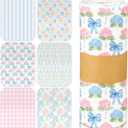 Reusable Cleaning Cloths Washable Cotton Kitchen Dish Towels for Home Party Supplies Bulk, 9.84x11.81in (36 Pack,Pastel Hydrangea)