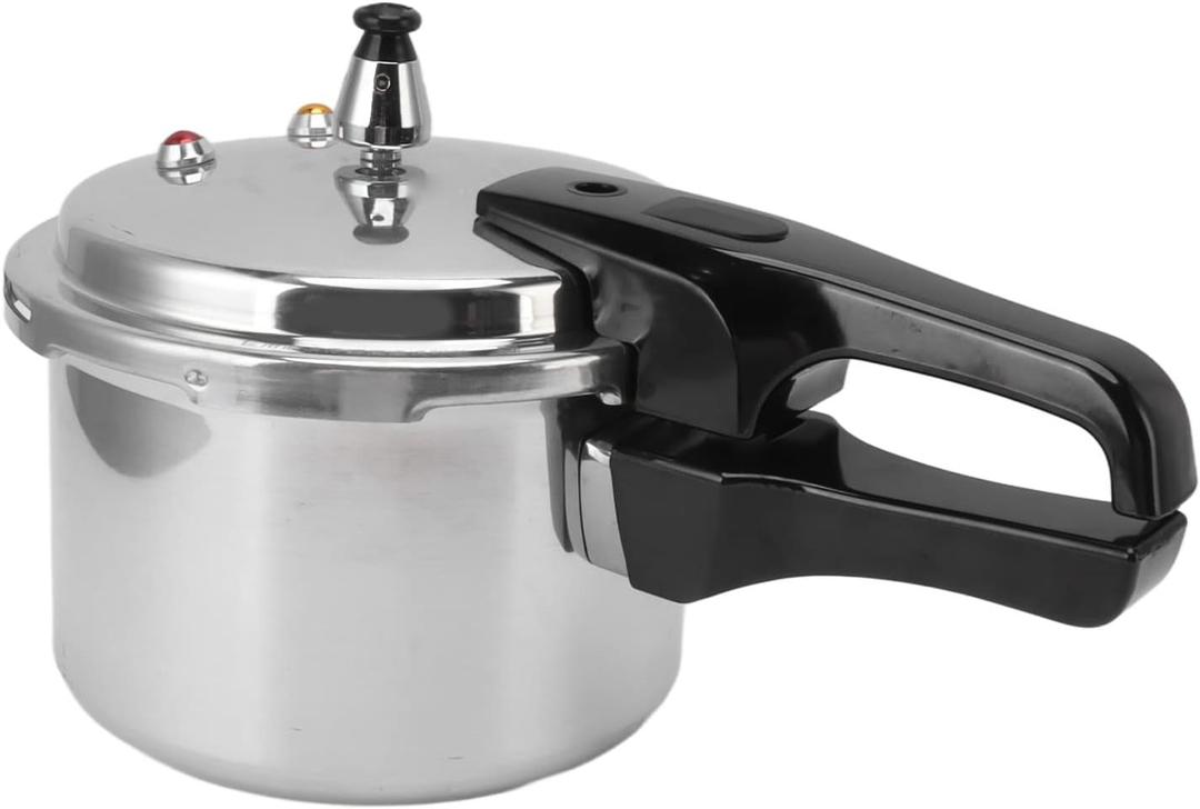3 Liter Aluminum Alloy Pressure Cooker - 18cm Bottom Mini for Gas Stove