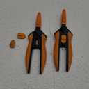 Fiskars 6" Pruning Scissors (2-Pack) for Flowers, Buds, Weeds and Small Plants, Garden Snips with Resin Resistant Nonstick Stainless Steel Blades, Gardening Trimmers with Comfortable Handle