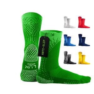 Lux Dual Grip Socks - Soccer Grip Socks for Men and Women. GripArray™ Engineered Performance & Comfort - Anti-Slip Grip Socks for Soccer