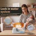 GOGO Pure Wet Wipe Warmer | Dispenser for Baby, Make Up, Adult Care - Auto Off Lights for Nighttime Changes, Dual Heat for Comfort, Top Heating, Moisture Lock Silicone and Large Capacity- 