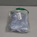 DriftAway Linen Textured Curtain Valances for Windows Light Filtering 3 Inch Rod Pocket Farmhouse Country Rustic Kitchen Valances for Bedroom Living Room Bathroom 14 inch Length Blue