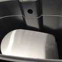 Silver Trash Can