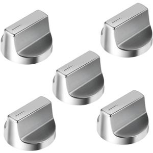 Upgraded W11366438 Whirlpool Range Knobs Replacement, Replace Stove Knobs W11084623, Compatible with Whirlpool Gas Range, WCG55US6HS05, WCG77US0HS00, WCG77US0HS05, WCG97US0HS00